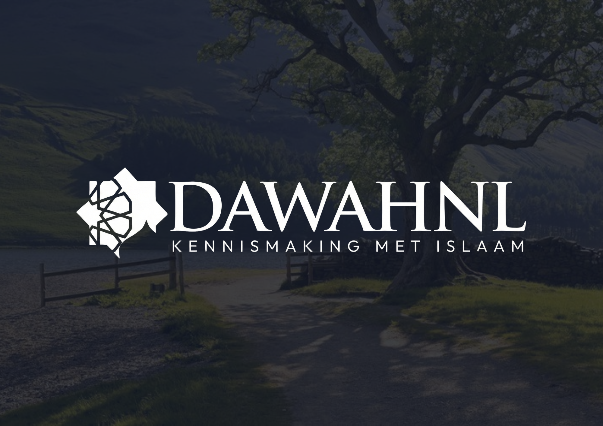 DawahNL website homepage design