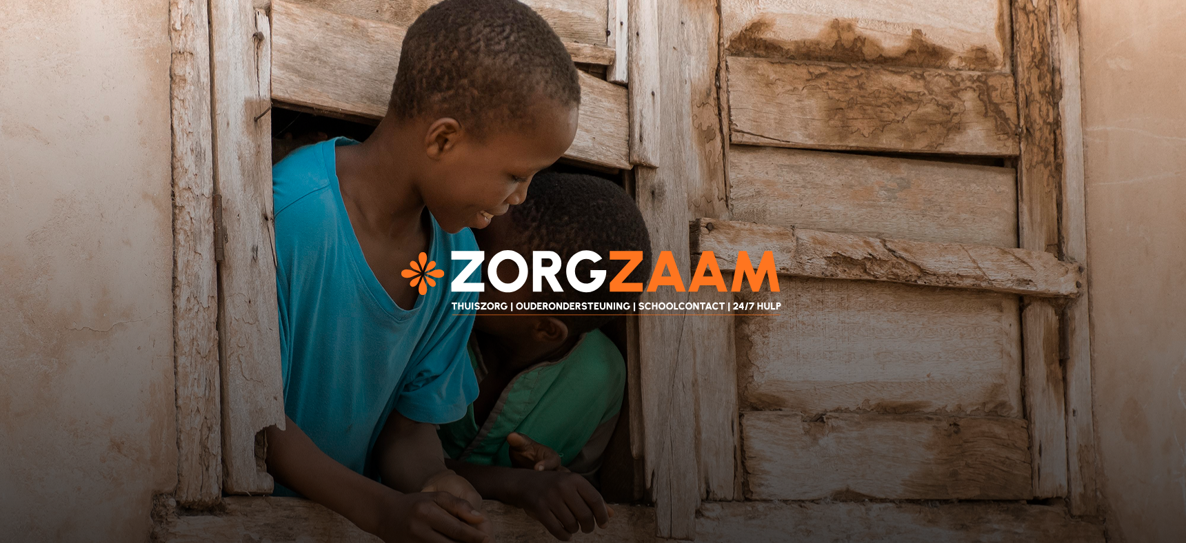 ZorgzaamThuis website homepage design